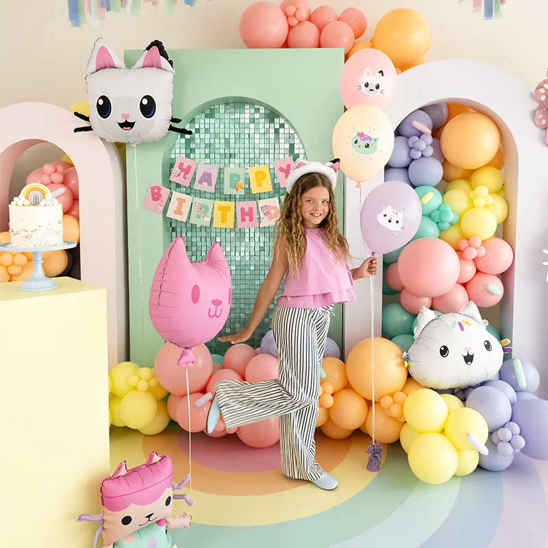 Set Globo Látex Ø 30 cm La Casa de Muñecas de Gabby