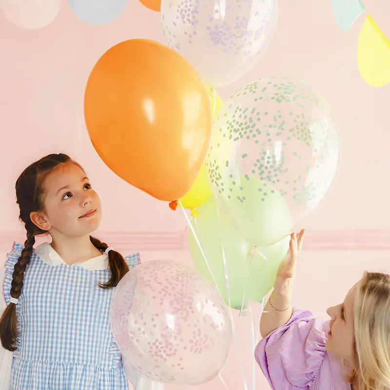 Inspiracion con Ensemble de ballons en latex 30 cm Confettis