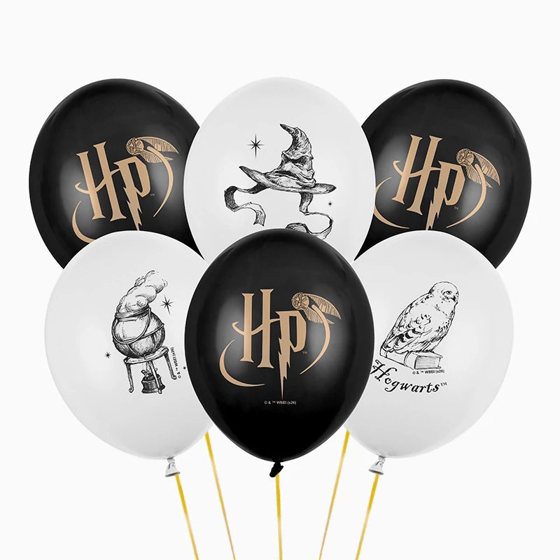 Conjunto de balão de látex Harry Potter de 30 cm