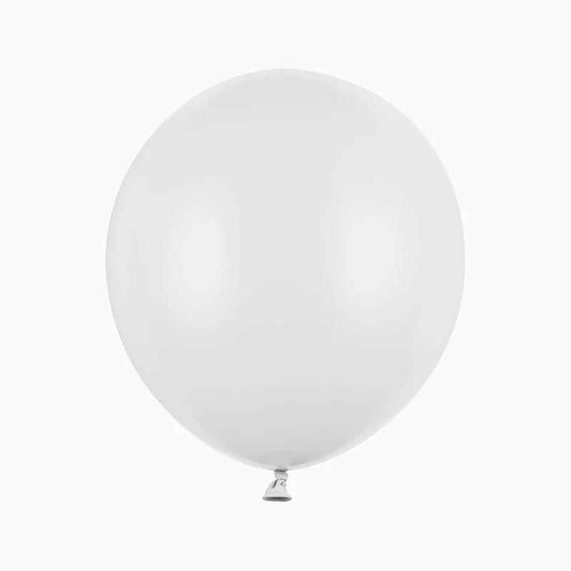 Ballon Latex 43 cm Blanc Pastel