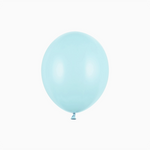 Latex Balloon 12 cm Light Pastel Blue
