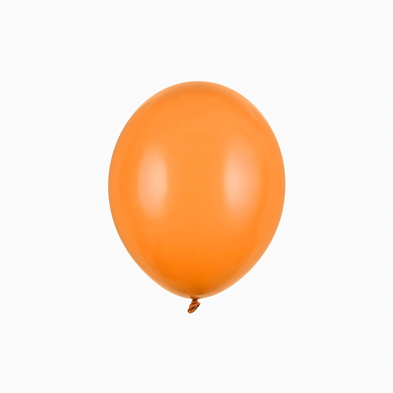 Latex Balloon 12 cm Pastel Orange