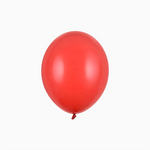 Latex Balloon 12 cm Pastel Red