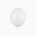 Latex Balloon 12 cm Pastel White