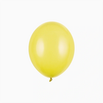 Latex Balloon 12 cm Pastel Honey Yellow