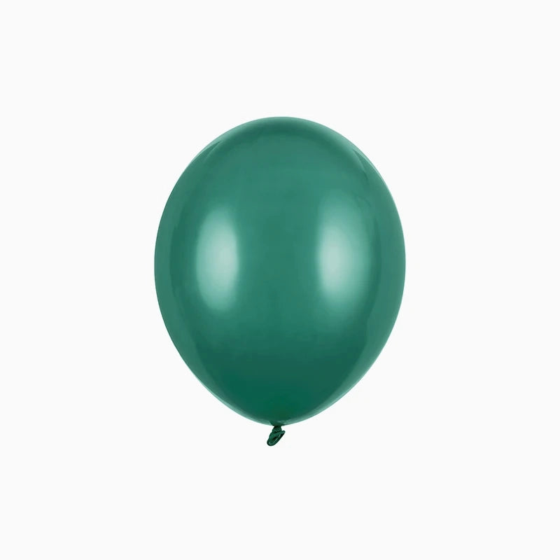 Latex Balloon 12 cm Pastel Bottle Green