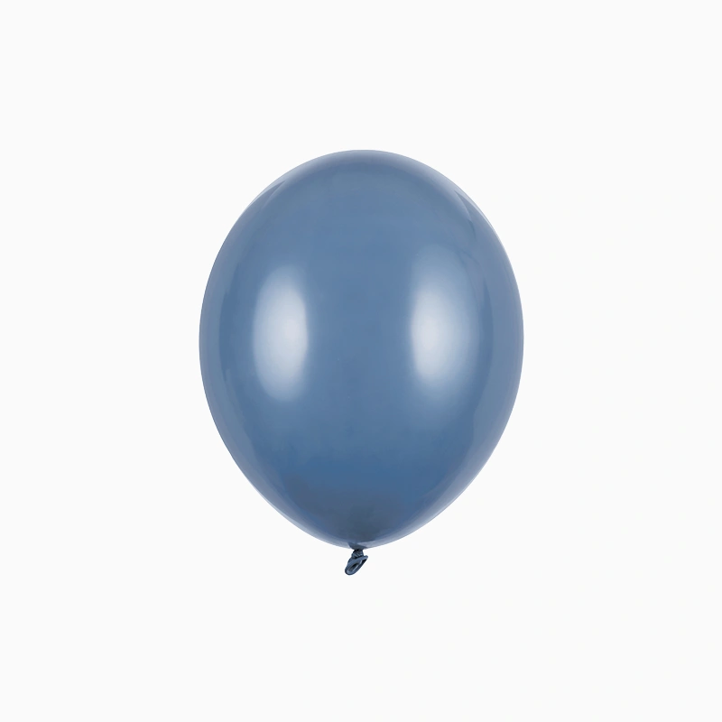 Latex Balloon 12 cm Pastel Navy Blue