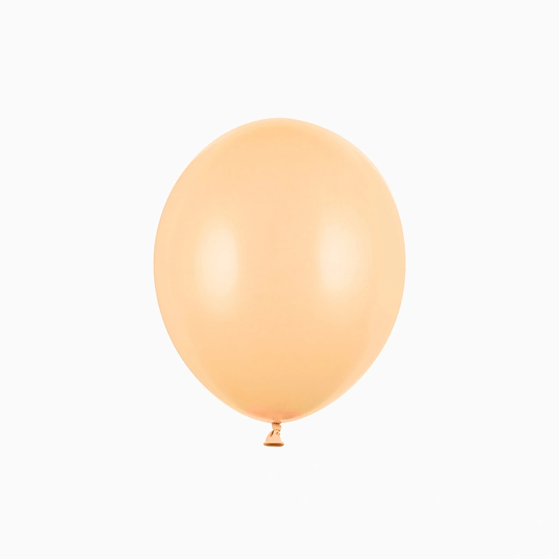 Latex Balloon 12 cm Light Peach Pastel