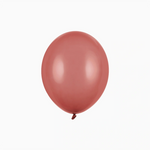 Latex Balloon 12 cm Pastel Maroon