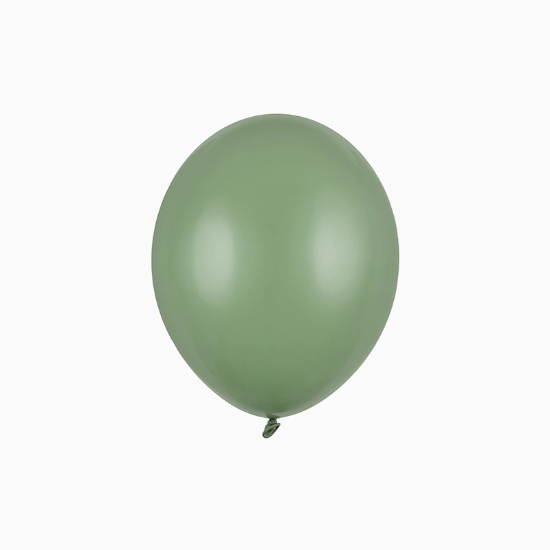 Balão Látex 12 cm Pastel Alecrim Verde