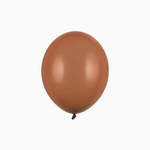 Latex Balloon 12 cm Pastel Mocha Brown