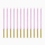 Velas Cumpleaños Largas 14 cm Lavanda