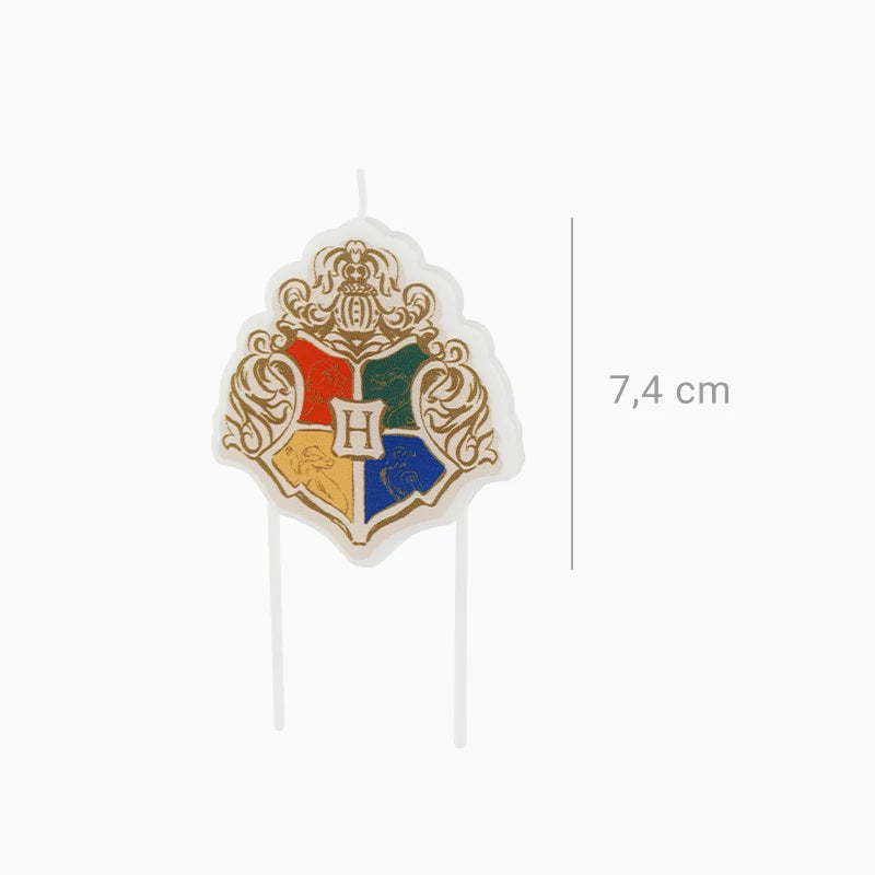 Vela Harry Potter 6.7 x 7.4 cm Escudo Hogwarts