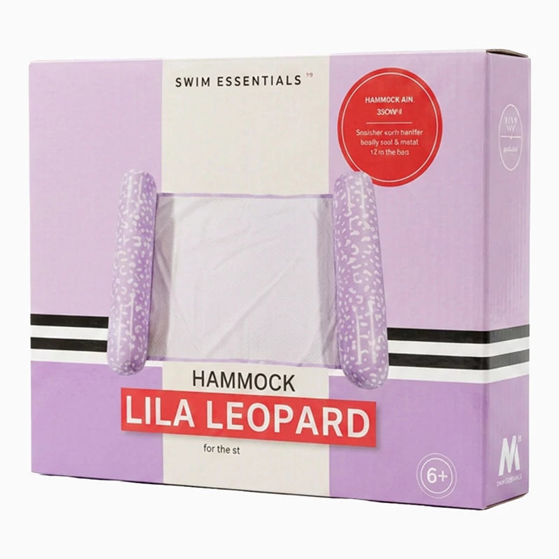 Inspiracion con Hamaca Flotante Animal Print Lavanda