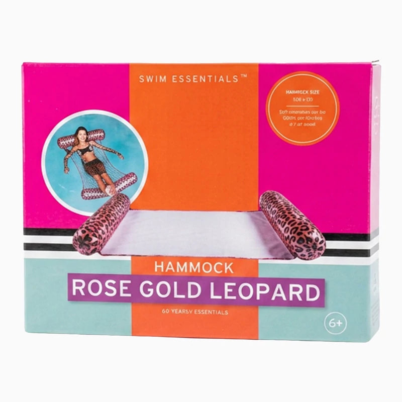 Inspiracion con Hamaca Flotante Animal Print Rosa
