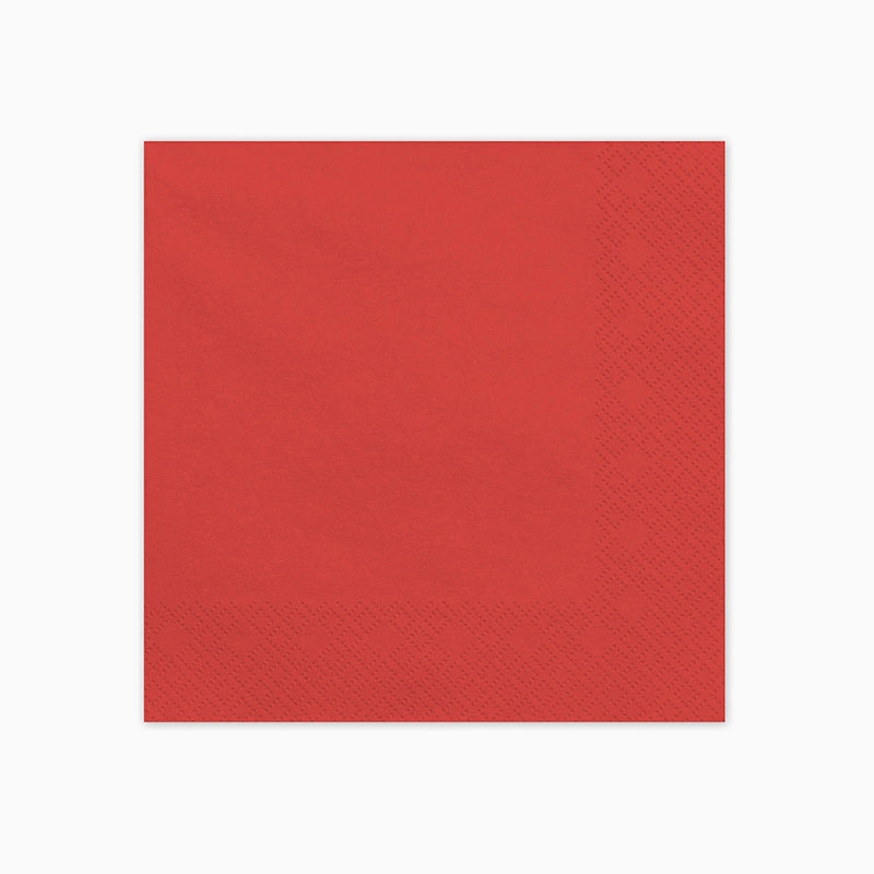 Servilleta Papel 33 x 33 cm Granate