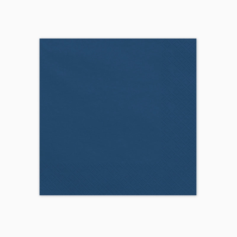 Servilleta Papel 33 x 33 cm Azul Marino
