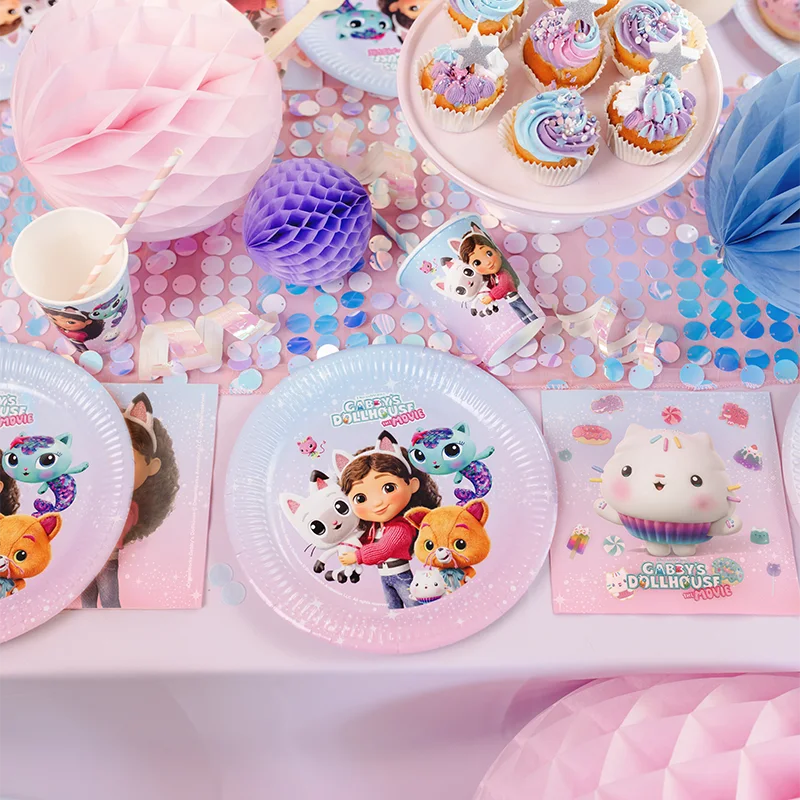 Servilleta Papel 33 x 33 cm La Casa de Muñecas de Gabby