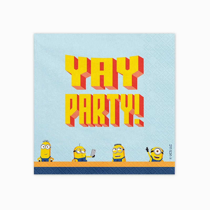 Servilletas Papel 33 x 33 cm Minions