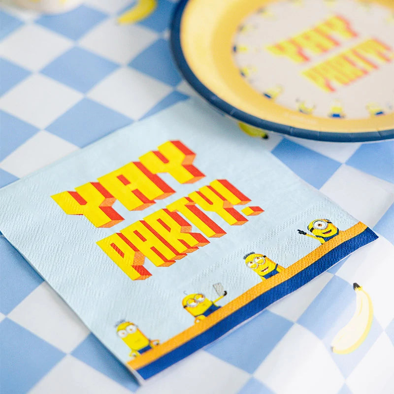 Servilletas Papel 33 x 33 cm Minions