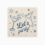 Servilleta Papel Triple Capa 33 x 33 cm 'Let's party!'
