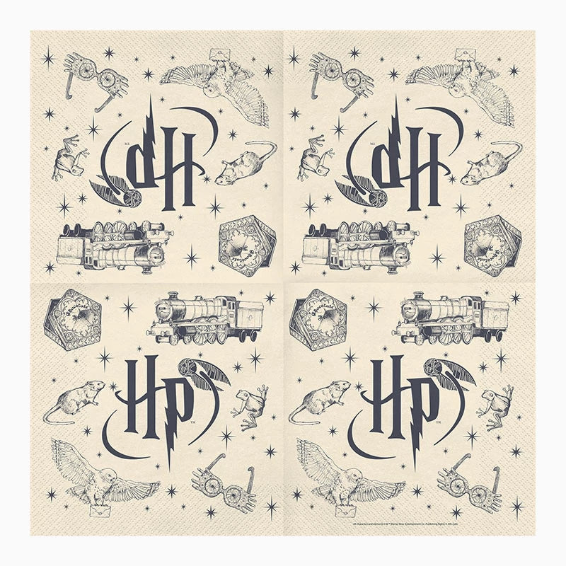 Inspiracion con Guardanapo de papel tripla camada 33 x 33 cm Harry Potter