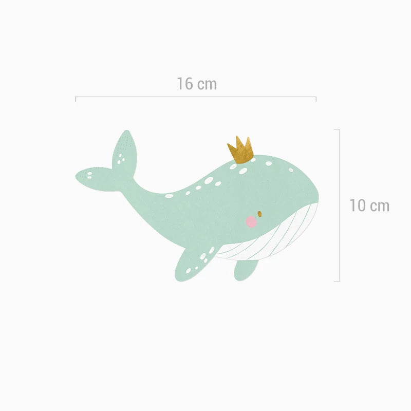 Servilletas Papel 16 x 10 cm Ballena