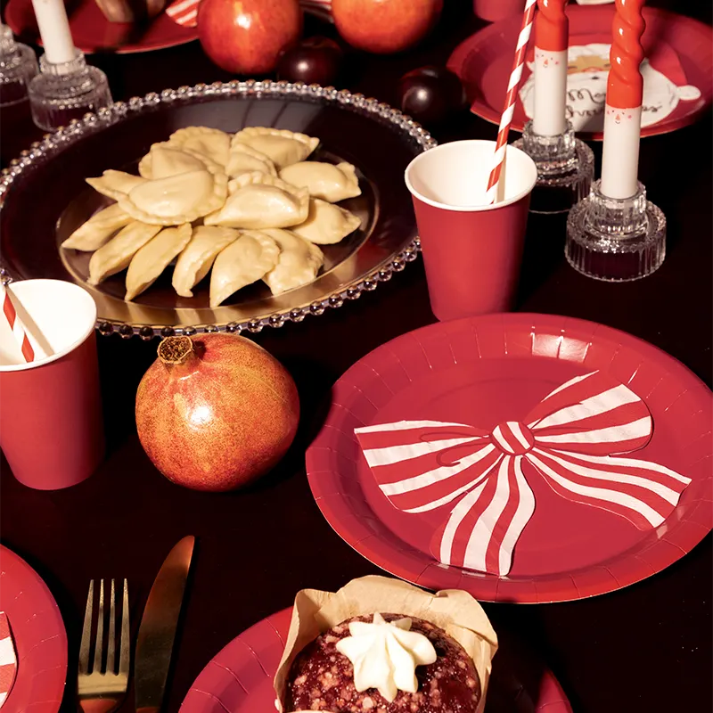 16 x 13 cm Arc de Noël de serviette en papier