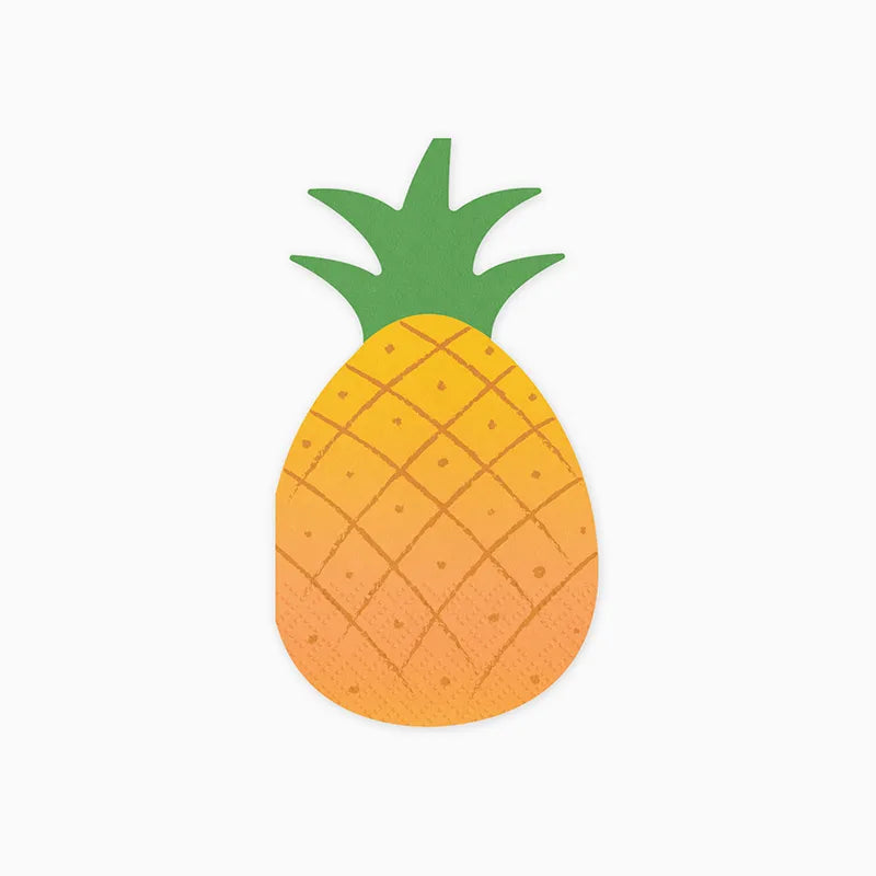 Servilletas Papel 18.5 x 10.2 cm Piña