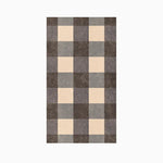 Servilleta Papel 33 x 40 cm Vichy Negro