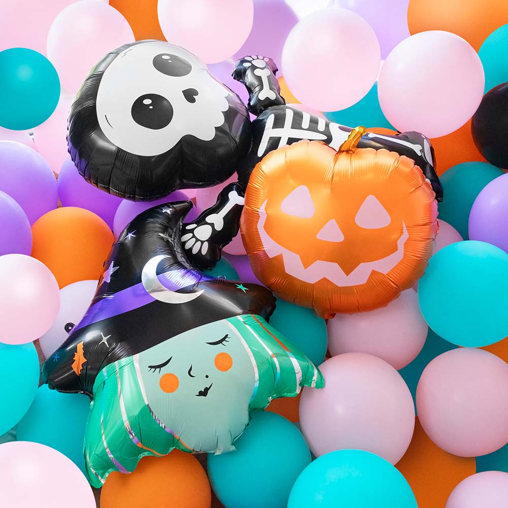 FOIL Balloon Trick or Halloween Treatment