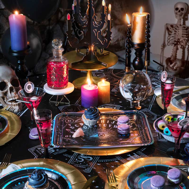 Bandeja Rectangular Esotérica Ouija Halloween