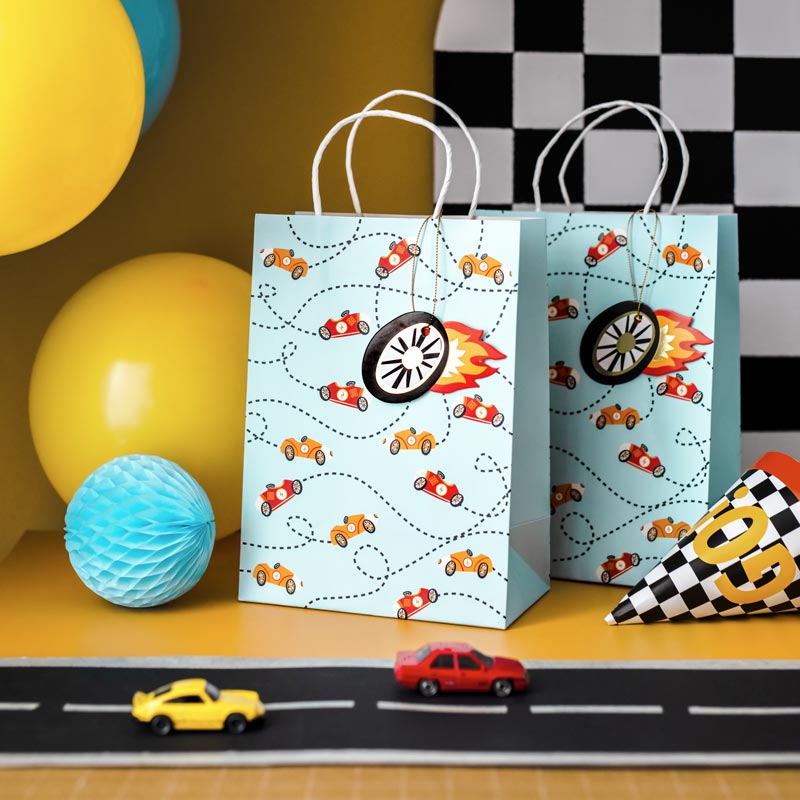 Small cars gift bag