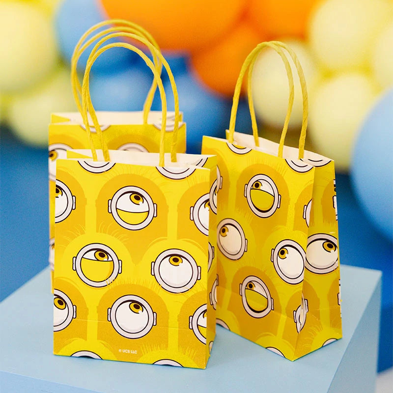 Bolsas Regalo Cartón Pequeña 12 x 6 x 15.5 cm Minions
