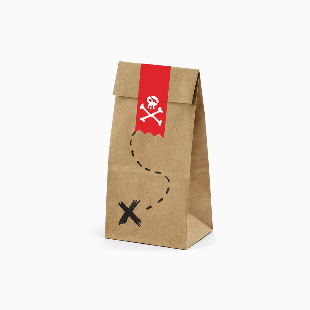 Kraft Pirate Gift Bags