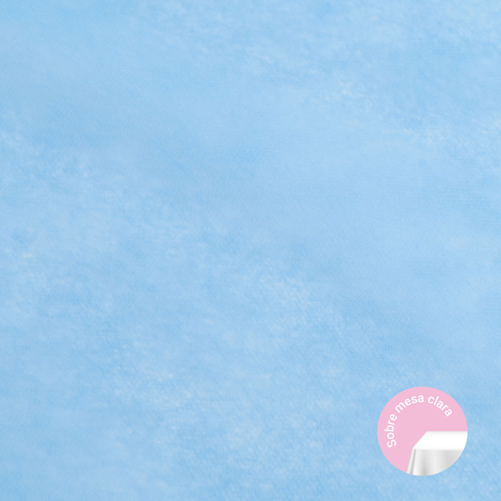 Dekorative Mehrzweck-TNT-Tischdeckenrolle, gewebt, 1,20 x 5 m, Pastellblau