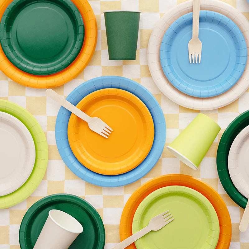 Vaso Cartón 250 cc Verde Oscuro