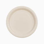 Plato Llano Redondo Cartón Ø 23 cm Beige