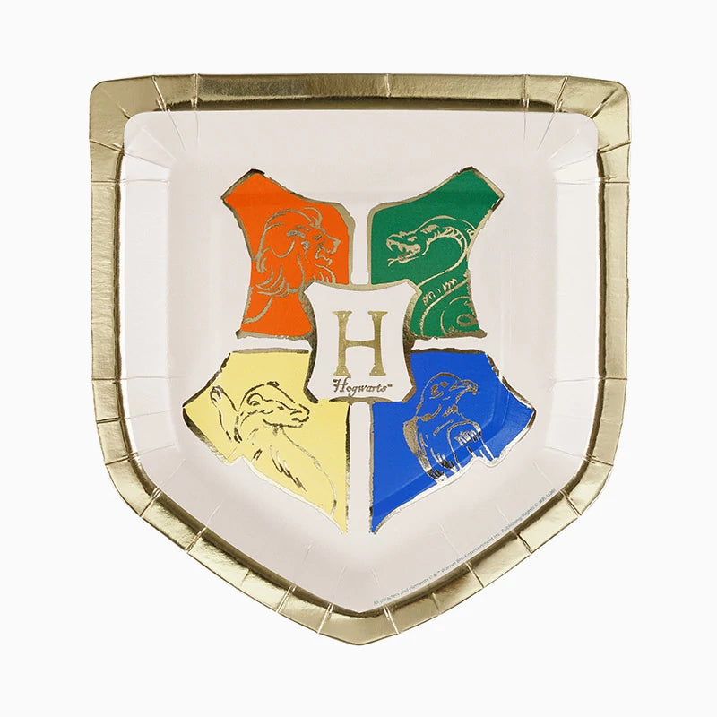 Plato Cartón 26 x 18 cm Escudo Hogwarts Harry Potter