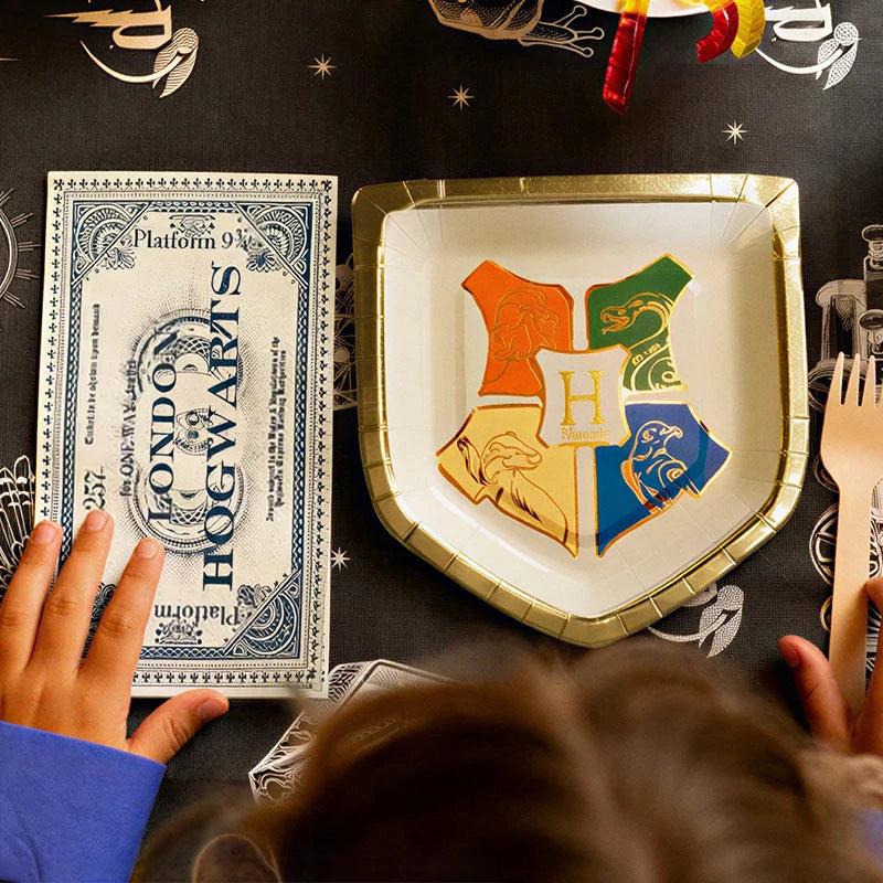 Inspiracion con Plato Cartón 26 x 18 cm Escudo Hogwarts Harry Potter