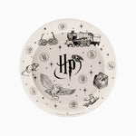 Piatto rotondo in cartone Harry Potter Ø 23 cm