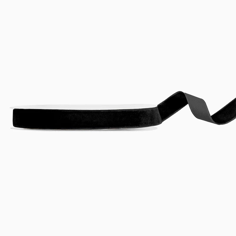 Inspiracion con Cinta Tela Terciopelo 1.5 cm x 10 m Negro