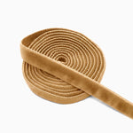 Cinta Tela Terciopelo 1.5 cm x 10 m Oro