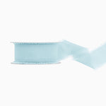 Nastro Chiffon 4 cm x 10 m Blu Pastello