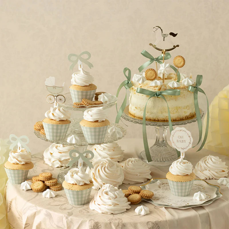 Topper und Schimmelpilze Muffin 'Oh Baby