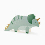 Triceratops dinosaur invitation