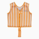 Orange and White Striped Flotation Vest