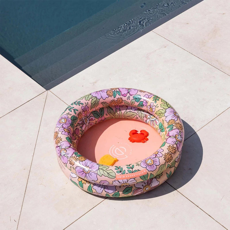 Inspiracion con Piscina para Bebé Ø 60 cm Floral Multicolor