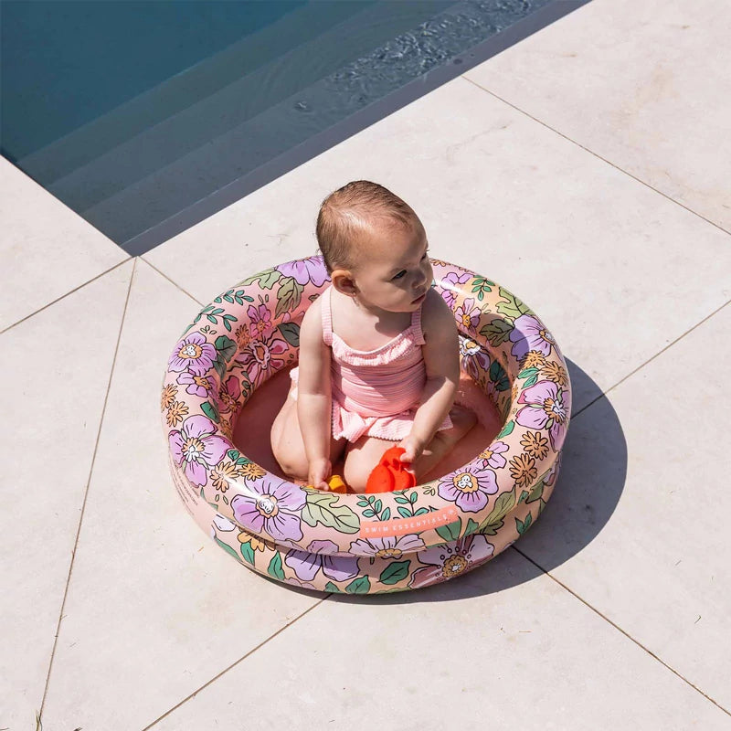 Inspiracion con Piscina para Bebé Ø 60 cm Floral Multicolor