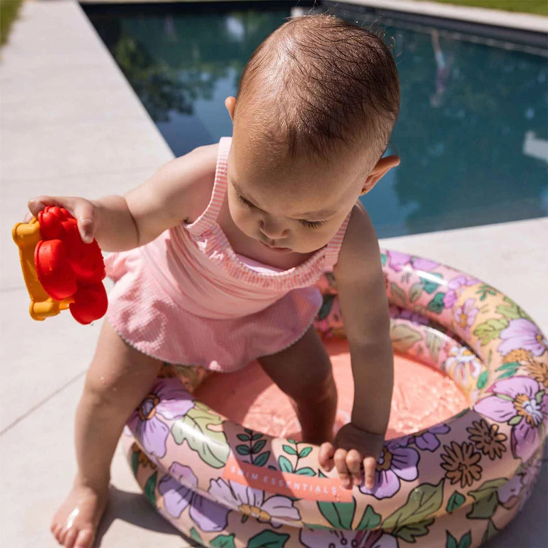 Inspiracion con Piscina para Bebé Ø 60 cm Floral Multicolor